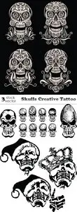 Vectors - Skulls Creative Tattoo