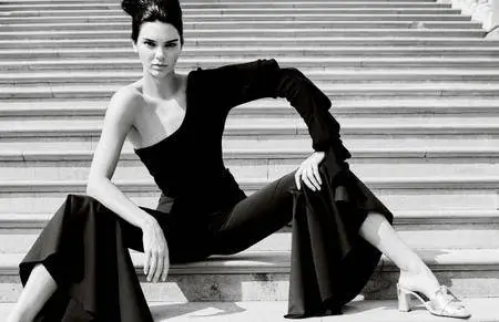 Kendall Jenner and Sushant Singh Rajput by Mario Testino for Vogue India May 2017