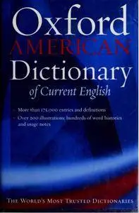 The Oxford American Dictionary of Current English (3rd edition)