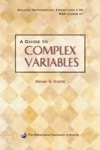 A Guide to Complex Variables (Repost)