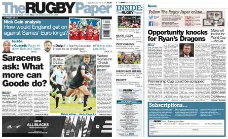 The Rugby Paper – May 19, 2019