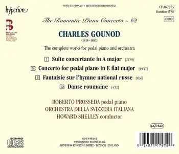 Roberto Prosseda, Howard Shelley - Romantic Piano Concerto Vol. 62: Gounod: Complete works for piano & orchestra (2013)