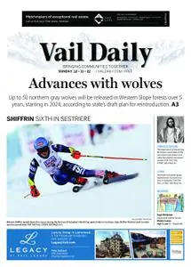Vail Daily – December 11, 2022