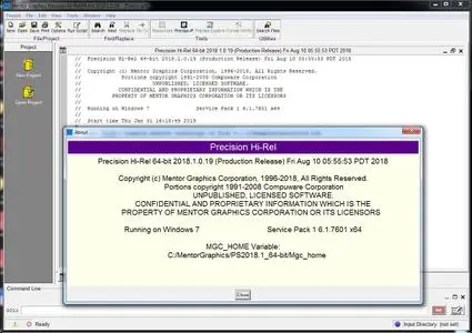 Mentor Graphics Precision 2018.1