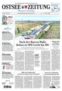 Ostsee Zeitung Wismar - 16. Oktober 2018