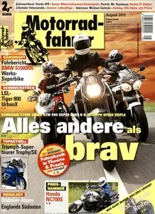 Motorradfahrer August No 08 2012