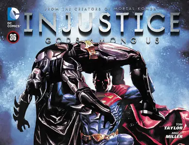 Injustice - Gods Among Us #1-36 + Annual (2013-2014) Complete