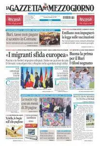 La Gazzetta del Mezzogiorno Bari - 29 Agosto 2017