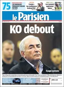 Le Parisien & le cahier de Paris - Mardi 17 Mai 2011