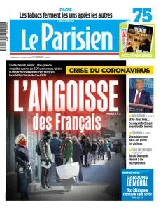 Le Parisien du Vendredi 27 Mars 2020