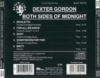 Dexter Gordon - Live At The Montmartre Jazzhus (1967) {3CD Set, Black Lion BL7606-2 rel 1996}