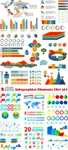Vectors - Infographics Elements (Set 36)