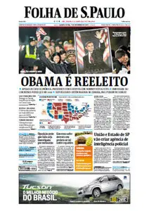 Jornal Folha de São Paulo - 07 de novembro de 2012 - Quarta