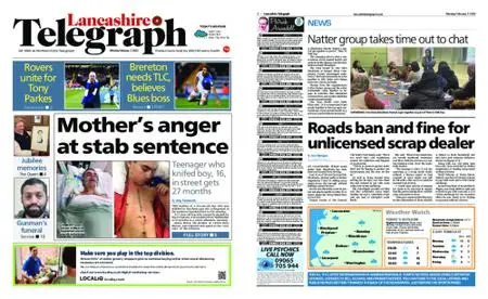 Lancashire Telegraph (Burnley, Pendle, Rossendale) – February 07, 2022
