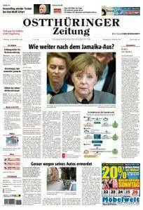 Ostthüringer Zeitung Schleiz - 21. November 2017