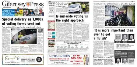 The Guernsey Press – 01 October 2020