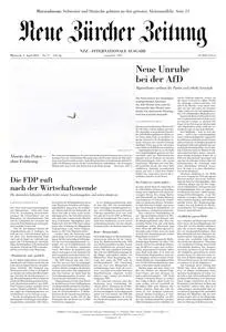 Neue Zurcher Zeitung International  - 03 April 2024
