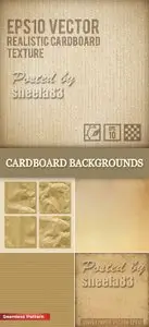 Cardboard Backgrounds Vector