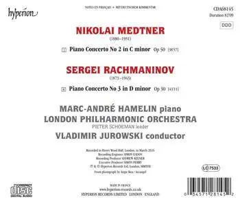 Marc-Andre Hamelin, Vladimir Jurowski - Medtner, Rachmaninoff: Piano Concertos (2017)