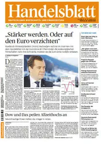 Das Handelsblatt vom 28 Januar2013