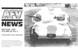 AFV News - A Publication of the AFV Association (May-Aug. 1993)