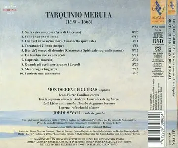 Jordi Savall & Montserrat Figueras - Tarquinio Merula - Su La Cetra Amorosa, Arie E Capricci (2008) {Alia Vox AVSA 9862}