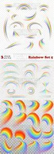 Vectors - Rainbow Set 5