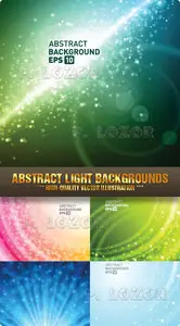 Stock Vector - Abstract Light Backgrounds