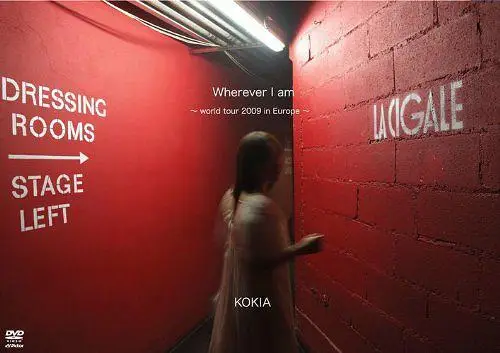 KOKIA - Wherever I am -world tour 2009 in Europe-(3 DVD)