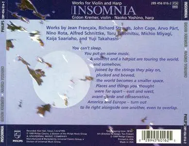 Gidon Kremer & Naoko Yoshino - Insomnia (1999)