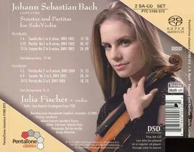 Julia Fischer - J.S. Bach - Sonatas And Partitas For Solo Violin BWV 1001-1006 (2005) [SACD-R][OF]