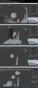 Blender 2.8 For Beginners: Create a Low-Poly Factory