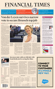 Financial Times Europe – 17 July 2019