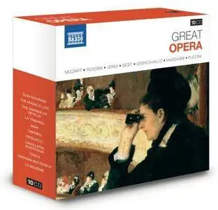 VA - Naxos 25th Anniversary: Great Opera (2012) (10 CD Box Set)