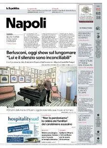 la Repubblica Napoli - 3 Marzo 2018