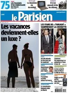 Le Parisien + Cahier Paris du Jeudi 24 Mai 2012