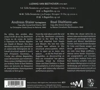 Andreas Staier, Roel Dieltiens - Ludwig van Beethoven: Cello Sonatas & Bagatelles (2022)