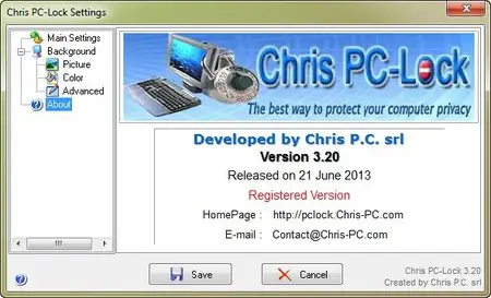 Chris PC-Lock 3.20