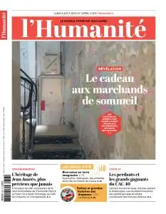 L’Humanite - 3 Août 2020