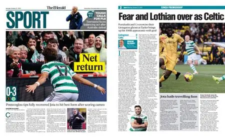 The Herald Sport (Scotland) – October 31, 2022