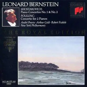 Leonard Bernstein - Shostakovich: Piano Concertos Nos. 1 & 2, Poulenc: Concerto for Two Pianos (1993)