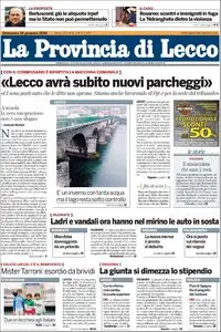LA PROVINCIA DI LECCO 10 GENNAIO 2010