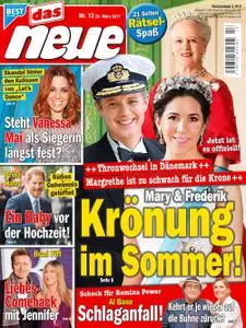 Das Neue – 25. März 2017