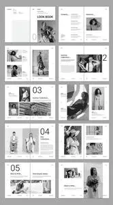 Lookbook Layout Template 757179562