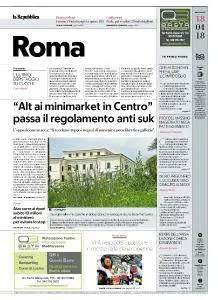la Repubblica Roma - 18 Aprile 2018