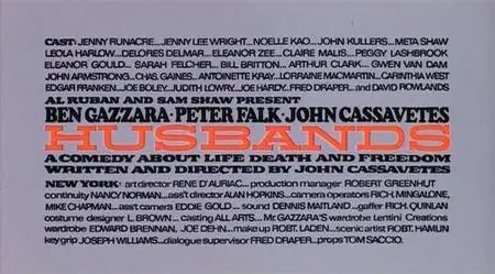 John Cassavetes - Husbands (1970) "cut version"