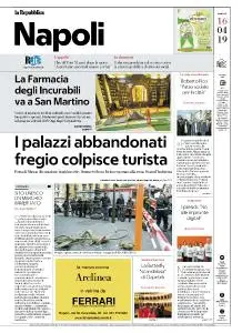 la Repubblica Napoli - 16 Aprile 2019