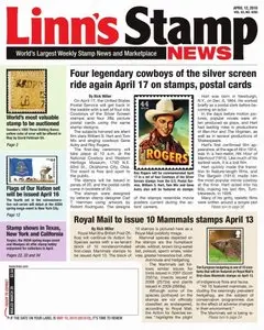 Linn's Stamp News. April 12, 2010