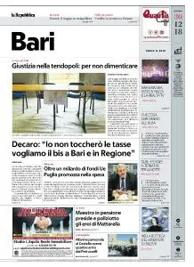 la Repubblica Bari - 30 Dicembre 2018