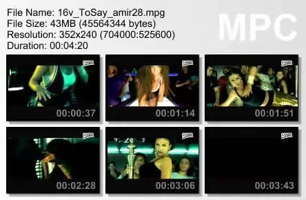 VA - Videoclips Collection What to Say (Arabic) 2007